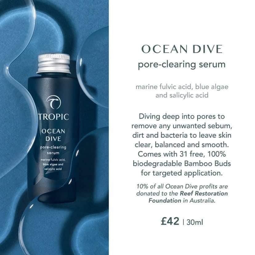 naturallytropi's tweet photo. OCEAN DIVE
It’s time we cleaned up the reputation of our pores. https://t.co/WsURkdNy9p #vegan #natural #crueltyfree #skincare #lovetropic #love #parabenfree #carbonneutral #plantbased  #picoftheday  #bblogger #beautybloggersuk #bluealgae  #reefrestorationfoundation #oceandive https://t.co/sKqfiNPebD