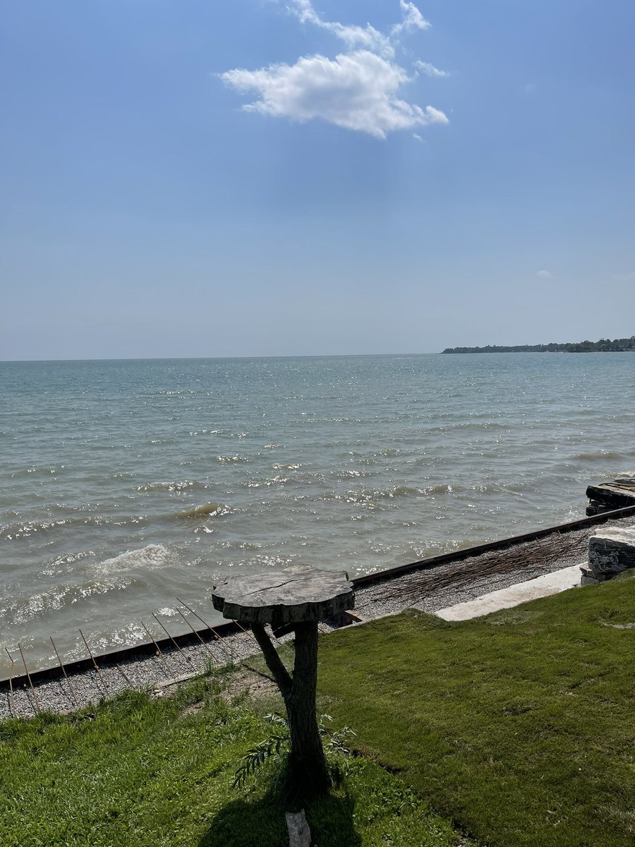 If you can’t be at Hockey Camp on a sweltering Sunday………Here’s to doing the next best thing!  Not a bad way to spend a 30 degree day!!