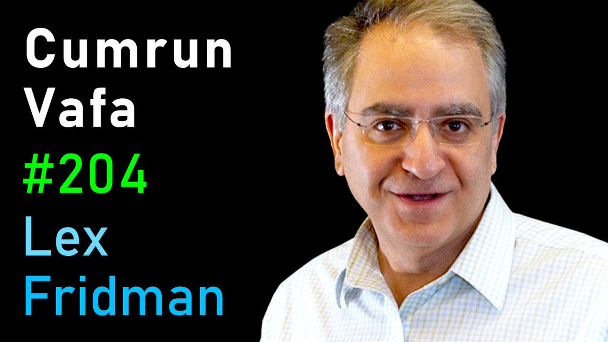 lexfridman's tweet photo. Here's my conversation with Cumrun Vafa (@cumrunv), a theoretical physicist at Harvard specializing in string theory. He is the co-recipient of the Breakthrough Prize in Fundamental Physics, the most lucrative academic prize in the world. https://t.co/1hGjqBeA85 https://t.co/6AjLTMm5uD