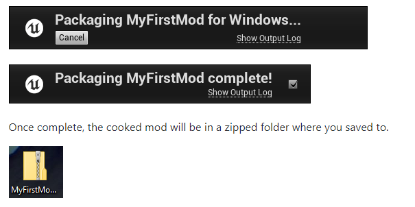 HighlySpammable's tweet photo. Looking to add Mod support? @UnrealEngine has a great free system for adding Mods/UGC to your project. It creates a cool little drop down to give people that spins up a plugin and compartmentalizes and packages the changes into easy, distributable changes. #UETips https://t.co/DHSIT7EXAS