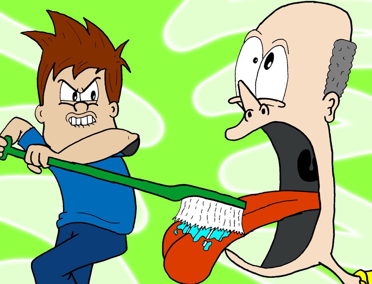 #abomination #art #artist #tongue #brush #original #oc #random #cartoon #originalart #cartoonist