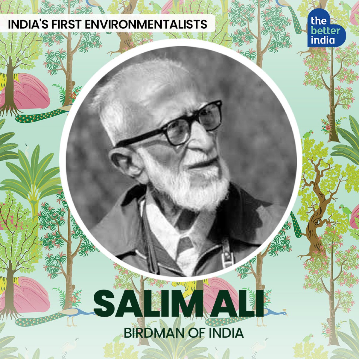 ErikSolheim's tweet photo. Lets pay tribute to Indias 🇮🇳 first environmentalists.
Salim Ali was often called the «birdman of India».
He fought for the incredible Indian nature long before it became cool.

https://t.co/BXa1Deorlp https://t.co/7t2wei1zpz