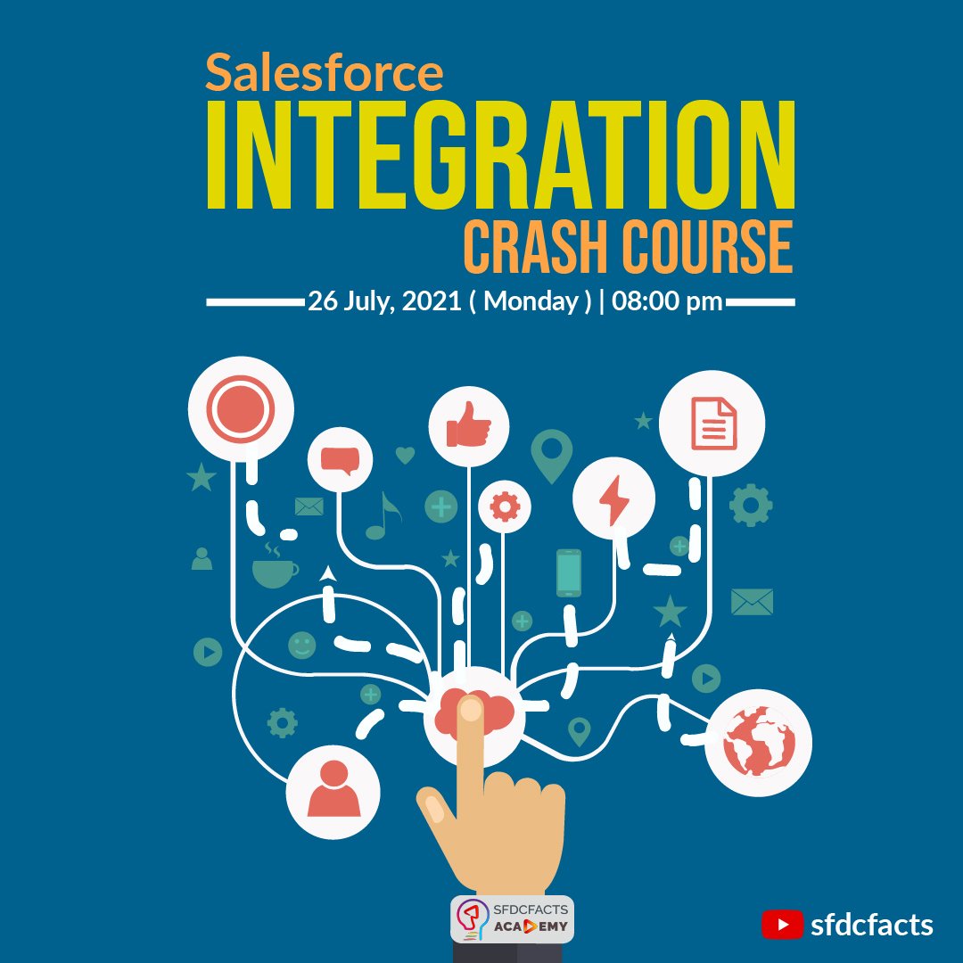 Best integration resources for both beginners and experienced!!

8pm today - youtu.be/w4Cl4F4Y4Os

See you!!
<a href="/SfdcKiran/">Naga Kiran Manyala</a> <a href="/mittuvikas/">Vishwa Vikas Dagala</a> @shashforce <a href="/SalesforceDevs/">Salesforce Developers</a>