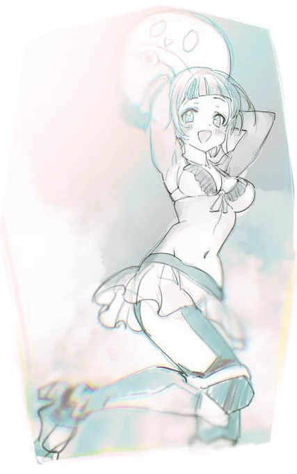 #ロボ子art 