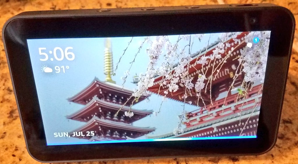 Thank you <a href="/StateFarm/">State Farm</a>, in partnership with <a href="/FLEduFoundation/">Florida Education Foundation</a>, and <a href="/EducationFL/">Florida Department of Education</a>! I can't wait to explore my Amazon Echo Show 5 🤩 #FloridaTeachersLEAD #FL74Strong