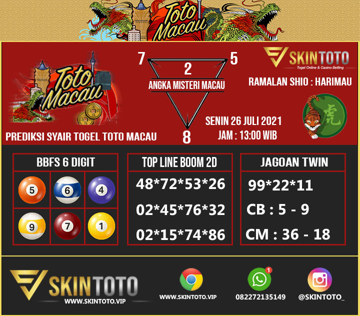 Syair Toto Macau En Twitter Kode Syair Toto Macau Hari Ini 26 Juli 2021 Syairtotomacau Syairmacau Syairtogel Syairtogelhariini Syairtogeltotomacau Syairmacauhariini Bocoranprediksitogel Prediksitogeltotomacau Prediksitotomacau Syair Toto Macau En Twitter Kode Syair Toto Macau Hari Ini 26 Juli 2021 Syairtotomacau Syairmacau Syairtogel Syairtogelhariini Syairtogeltotomacau Syairmacauhariini Bocoranprediksitogel Prediksitogeltotomacau Prediksitotomacau