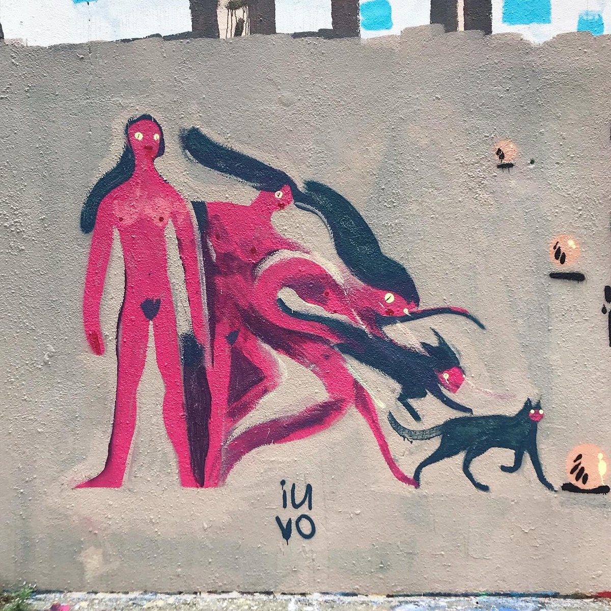 Iulia_voitova's tweet photo. #mural #muralart #graffiti #wallart #animation #ArtistOnTwitter #art #painting #transformation #cat #girl #StreetArt https://t.co/zyOCDbDqTX