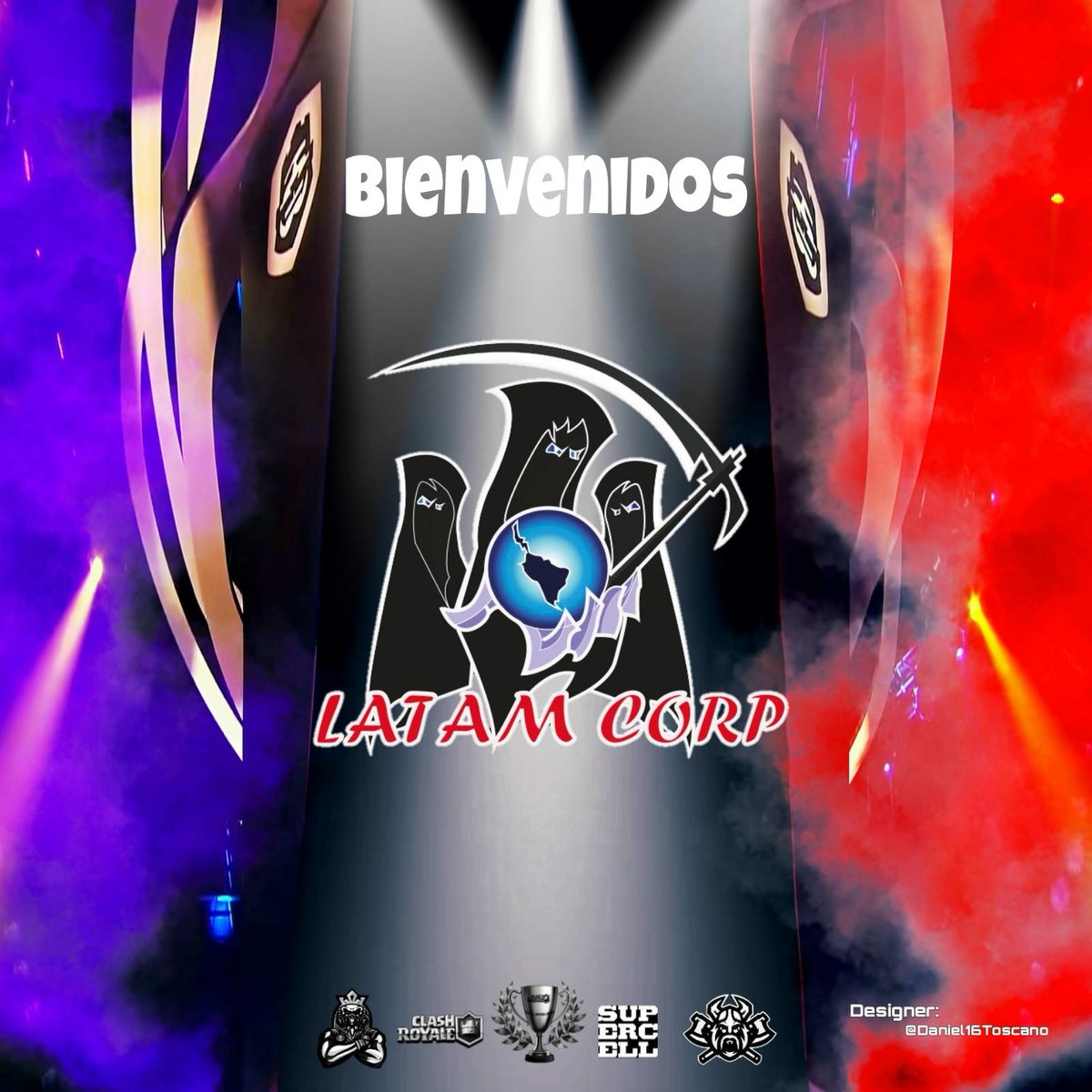 Equipo Participante | #ClashRoyale

Le damos la bienvenida a <a href="/LCGamingCR/">LATAM CORP</a> que viene a luchar por llevarse el título de esta edición.

Mucha Suerte!!
(17/64)