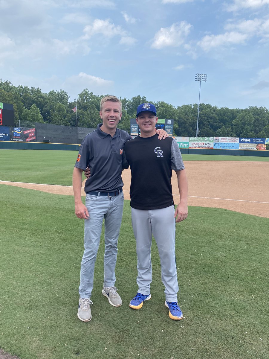 From Hayden Field with <a href="/XavierBASE/">Xavier Baseball</a> to Double-A…we’ve come a long way <a href="/gschill33/">Garrett Schilling</a>!