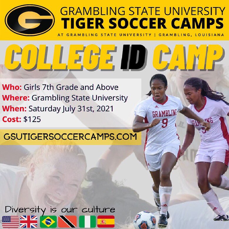 We are less than a week away… and there is still time to register for the women’s soccer College ID Camp… #GramFam
