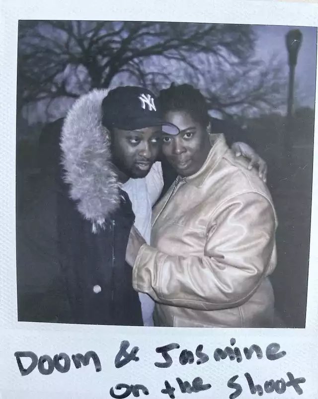 filipneuff's tweet image. MF DOOM and His wife Jasmine