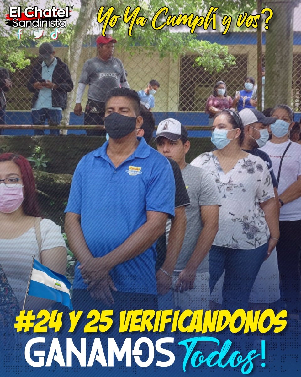 La convocatoria de la verificación continua con disciplina y mucho compromiso patrio. 
#24Y25VERIFICANDONOSGANAMOSTODOS 
#FEP19