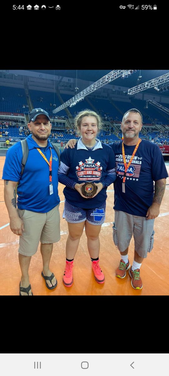 BigRedWrestle's tweet photo. Congrats to our own Trinity Monaghan for finishing 7th at the @USAWrestling Junior National Championships! @AthleticsSahs @SoudertonAthl @SASD_SAHS @PA_wrestling https://t.co/NqGdlcvL21