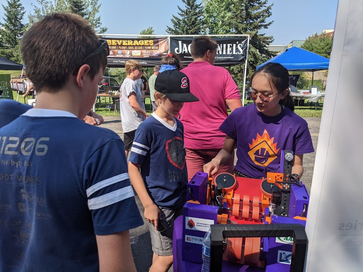 Thanks to <a href="/CyberHawks14188/">CyberHawks14188</a> for hosting an amazing demo at the Festival by the Lake in Duluth. We had a blast being able to demo alongside <a href="/Iron_Gears_9972/">Iron Gears 9972</a>  and <a href="/devildogs11026/">Ordean East Devildogs</a>! #mnftc
