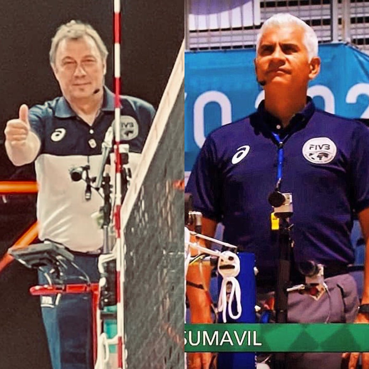 Voley_FeVA's tweet photo. Debutaron nuestras cuatro Selecciones, pero también nuestros representantes en el cuerpo arbitral.
¡Felicitaciones a Hernán Casamiquela (indoor) y Osvaldo Sumavil (beach) por una nueva experiencia como árbitros olímpicos!
#ADNVoley #OrgulloEnAlto #EquipoARG 🇦🇷 #VamosArgentina https://t.co/ucajTA880e