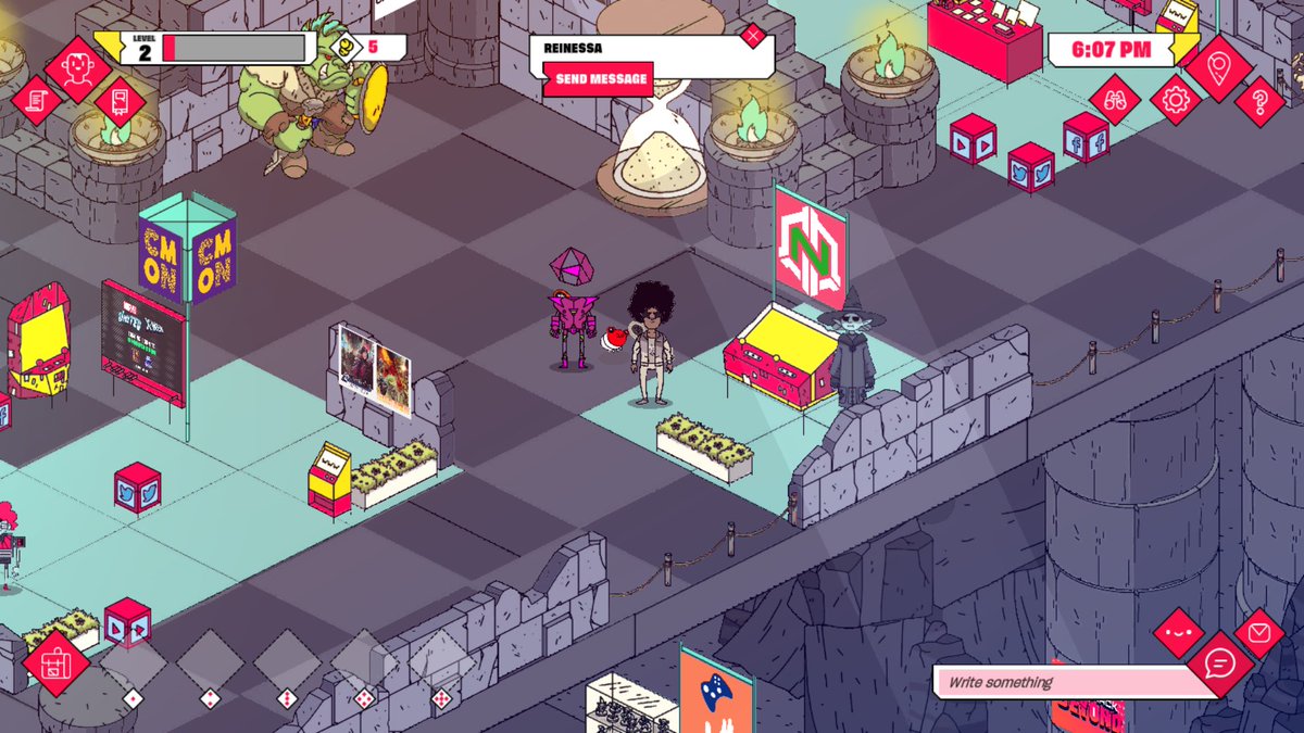 We've made our first friend, <a href="/ReinessaGaming/">ReinessaGaming</a> we love you!!!!  Thanks for hanging out! BTW we will be live streaming our perspective of #DHBeyond on <a href="/Twitch/">Twitch</a> all week. #BestMMORPG twitch.tv/nontoxic_gamers <a href="/DreamHack/">DreamHack</a> <a href="/DreamHack/">DreamHack</a> #DHBeyond