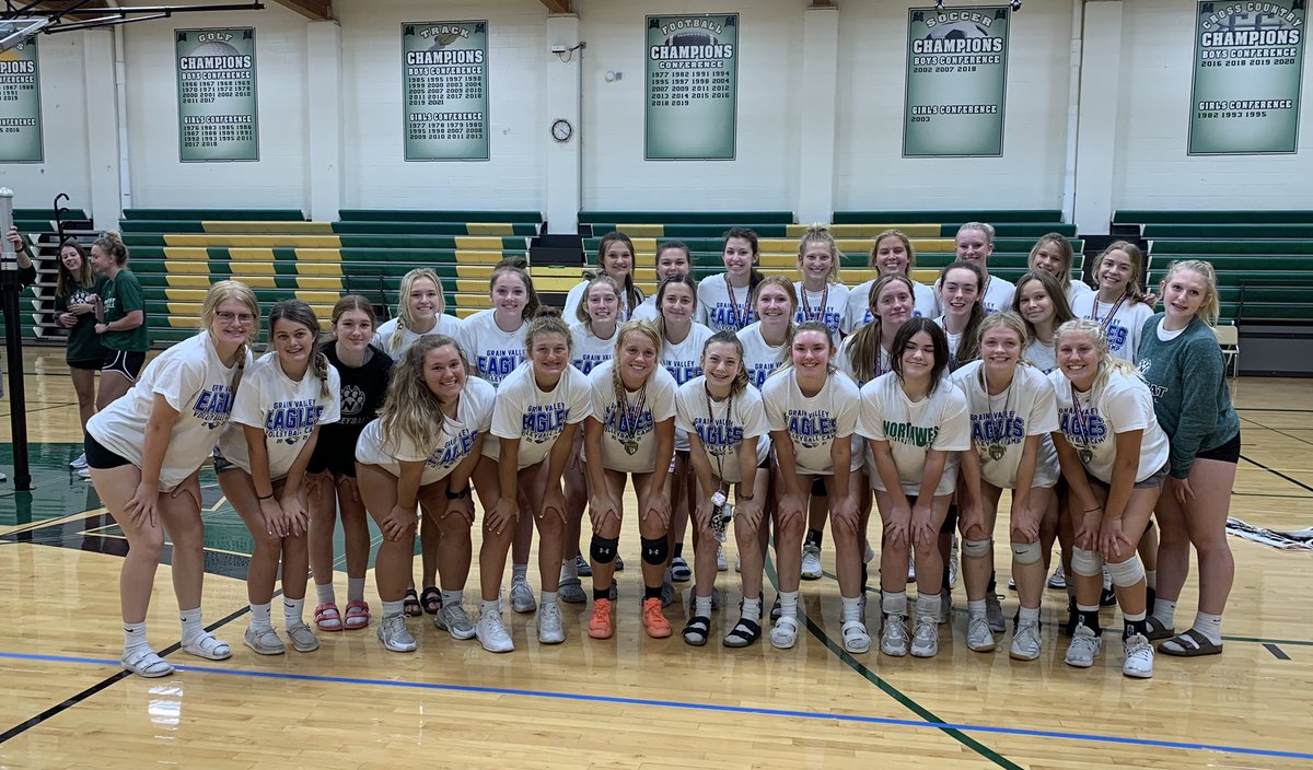 11-0.  Undefeated at NW MO State Volleyball camp!  #GVHSVolleyball #tjsquires