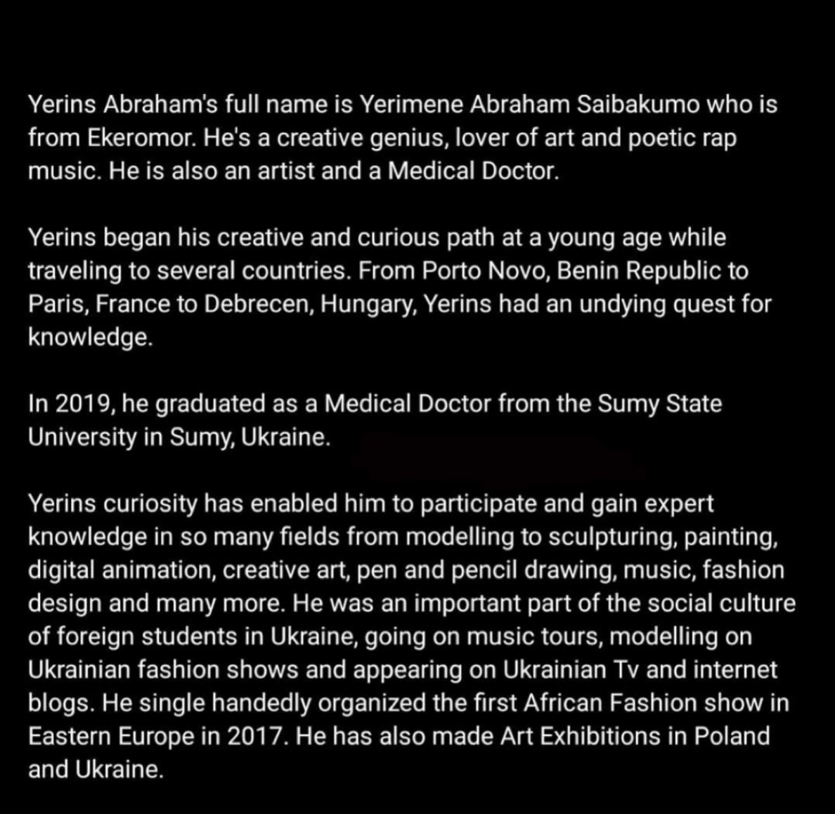 d_polymaths's tweet photo. Who we Stan👇🏽
#TeamYerins #thepolymaths #BBNaija #shineyaeye https://t.co/nuijOl6OWZ
