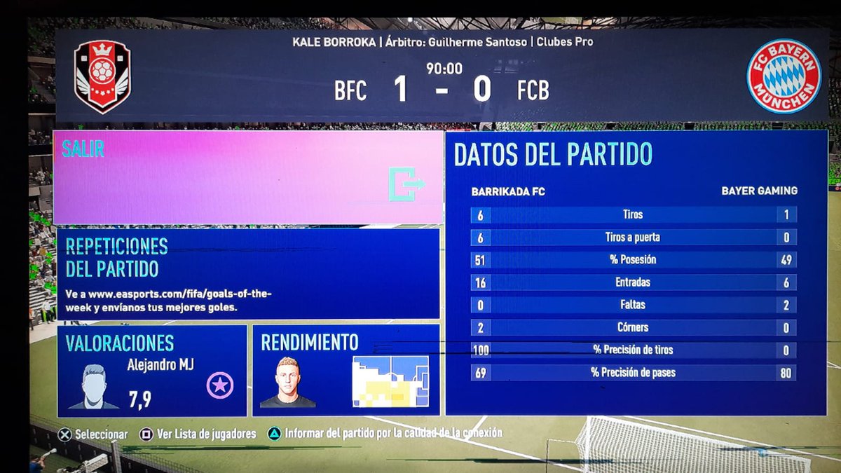 SpainEstrella's tweet photo. 4 partido y BARRIKADA gana al BAYER por 1 gol a 0 https://t.co/EbMQ0xGpBo