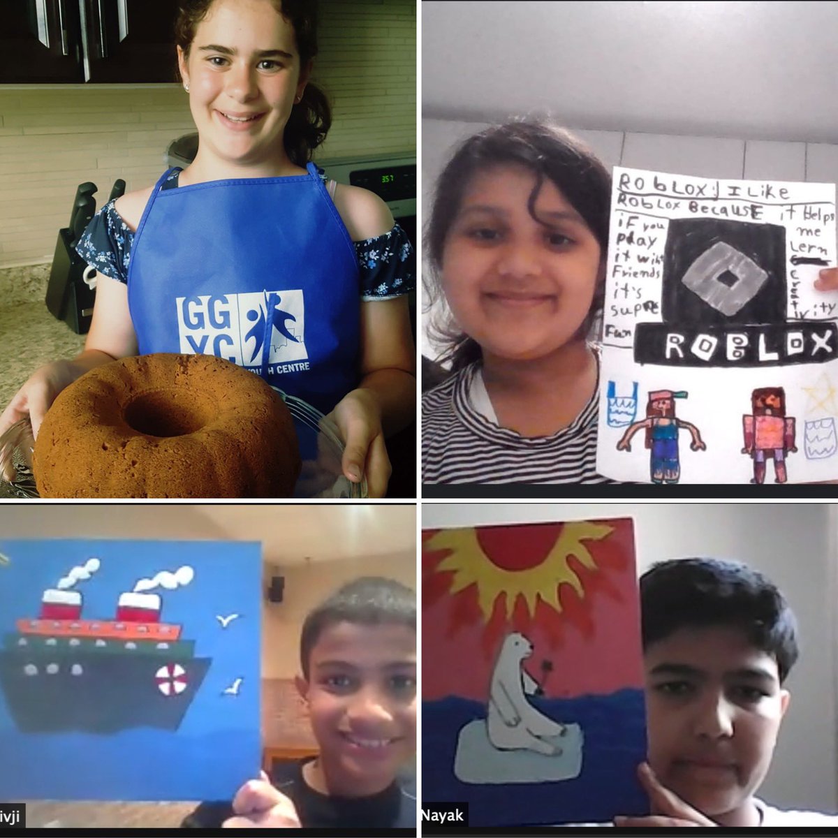 GGyouthcentre's tweet photo. Week 3 of our hybrid camp brought out our campers creative side with incredible paintings and delicious baked goods. Our campers also enjoyed some fun outdoor activities.
#GGYC https://t.co/QFCEforZTt