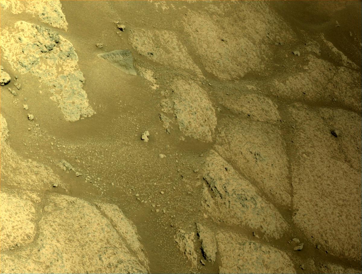 MarsMissionImgs's tweet photo. #PerseveranceRover image taken on #Sol137 at 1:09:05.243 PM with #Navcam #Mars #NASA #Space https://t.co/vjR3ibsVqO