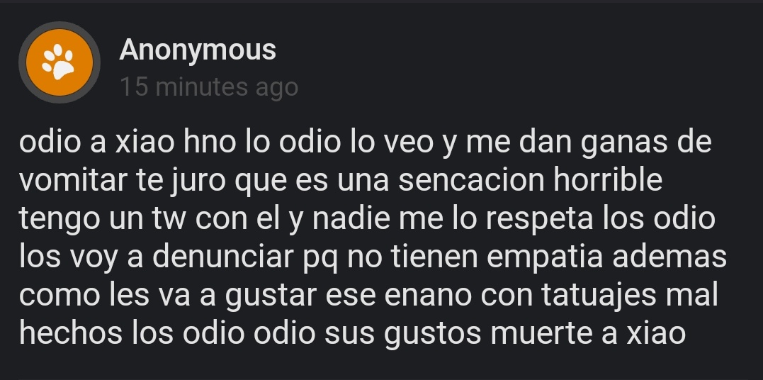 GENSHINCC's tweet photo. #FREEXIAO CONTRA EL NO SUELTENLO XIAO SLANDER NO LO ACEPTO DNI ODIAS A XIAO https://t.co/Cpzoajk5hJ