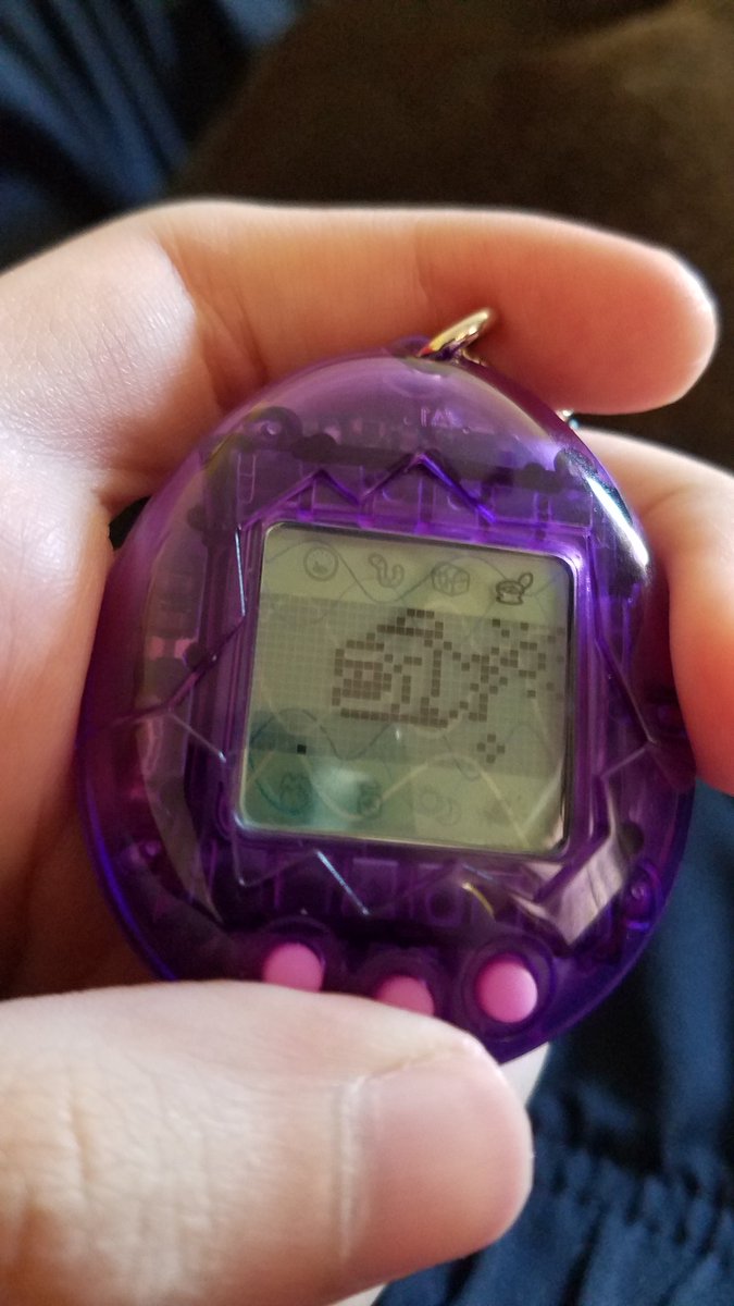 ToshitchiGotchi's tweet photo. Today I finally let my little fishy lad pass on since becoming an adult. He may have been a pain in the butt to raise, but I'll miss my little fish dearly. Rest easy little dude!

As for what's next.. I think I wanna revisit a Tamagotchi from the challenge run. https://t.co/TsEMZ9xXIX