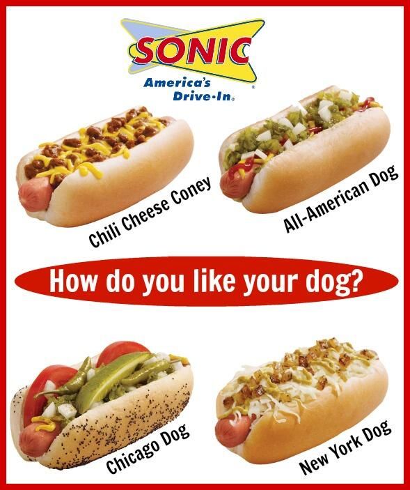 how much is a coney dog at sonic