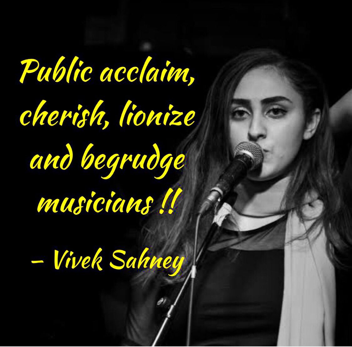 viveksahney's tweet photo. Public acclaim, cherish, lionize and begrudge musicians !! -Vivek Sahney
#Public #acclaim, #cherish, #lionize and #begrudge #musicians !! -#VivekSahney #love #admire #artists #music #art https://t.co/hAK6BDLQ9A