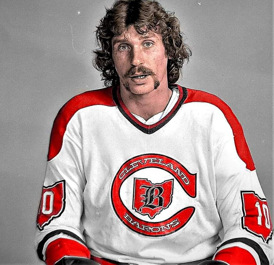 Howard Berger on X: A great #NHL jersey. Cleveland Barons. 1976
