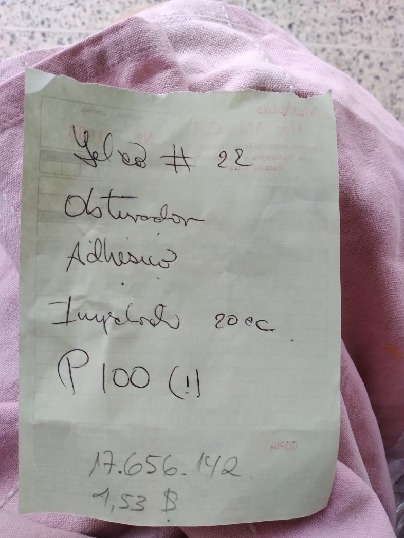 IVONCELLO's tweet photo. @AdolfoP_Oficial @CCLAPALAVECINO1 @NicolasMaduro solicitó manómetro para cdi recreo Cabudare lara, cama 4 ivon parra.porque no tienen disponibilidad.nada de suministros. Difundir. https://t.co/EjLotKmPd2