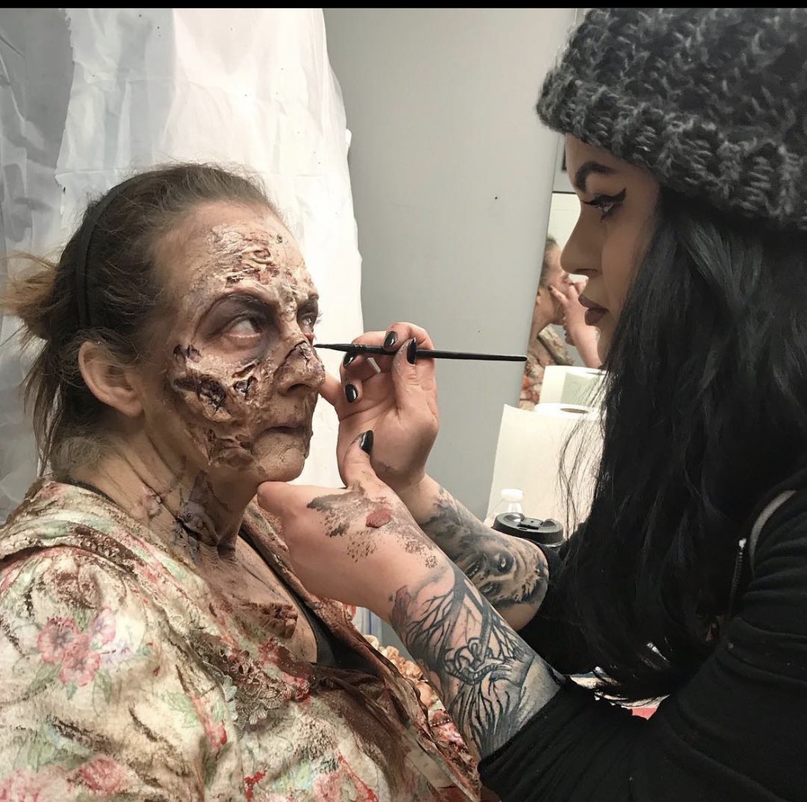 Less than 100 days until Halloween ! 🎃🧟‍♀️ I’m so ready! Spooky season starts for me in August. #sfxmakeup #horror #gore #Halloween