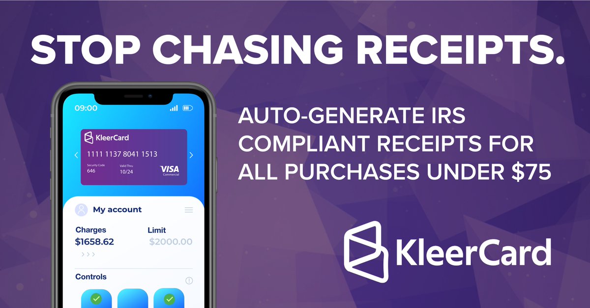 kleercard's tweet photo. We make expenses simple: https://t.co/QHhjI9kJba https://t.co/h44C4WncsV