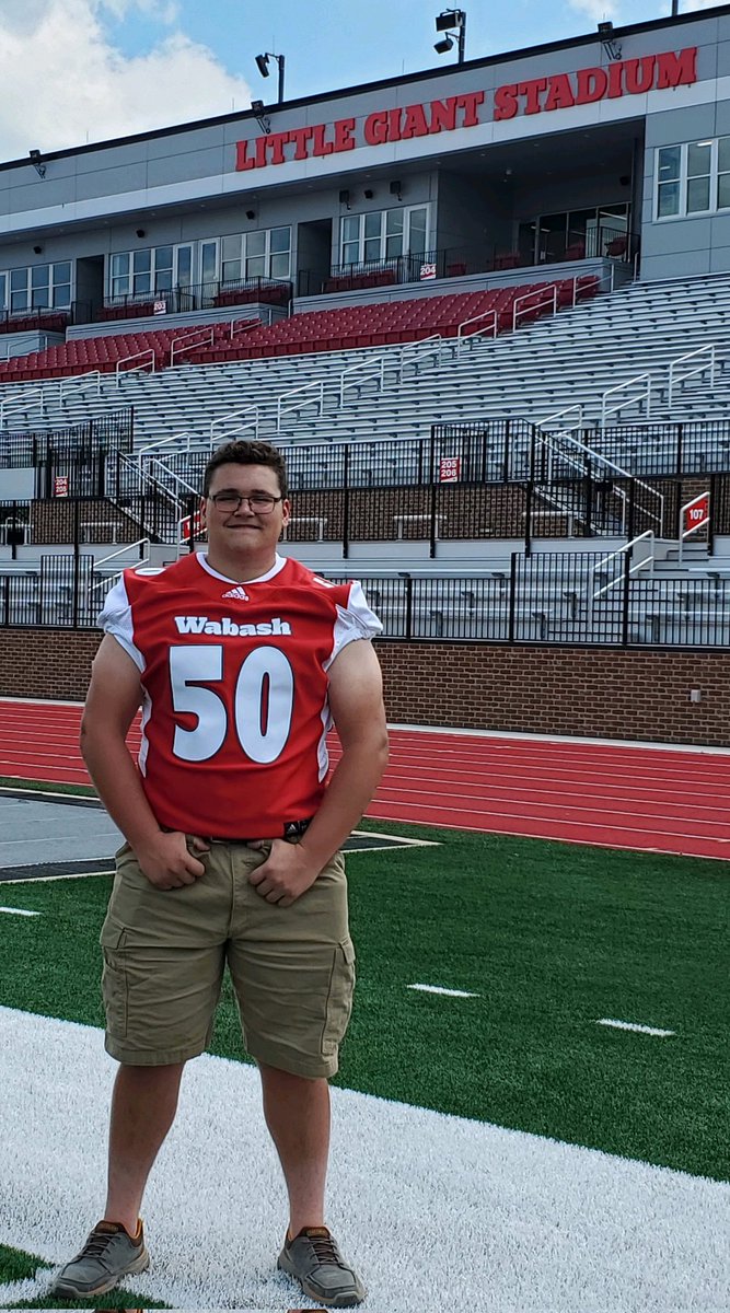 Had a phenomenal time at <a href="/WabashFB/">Wabash College Football</a>. I toured the historic campus and absorbed the culture and tradition that is Wabash. Thank you to <a href="/CoachJRiordan/">Joe Riordan</a> for the opportunity to be there today. #WAF <a href="/CathedralFBall/">Cathedral Football</a>