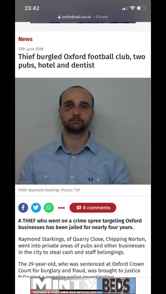 Stanton Harcourt CC tweet media