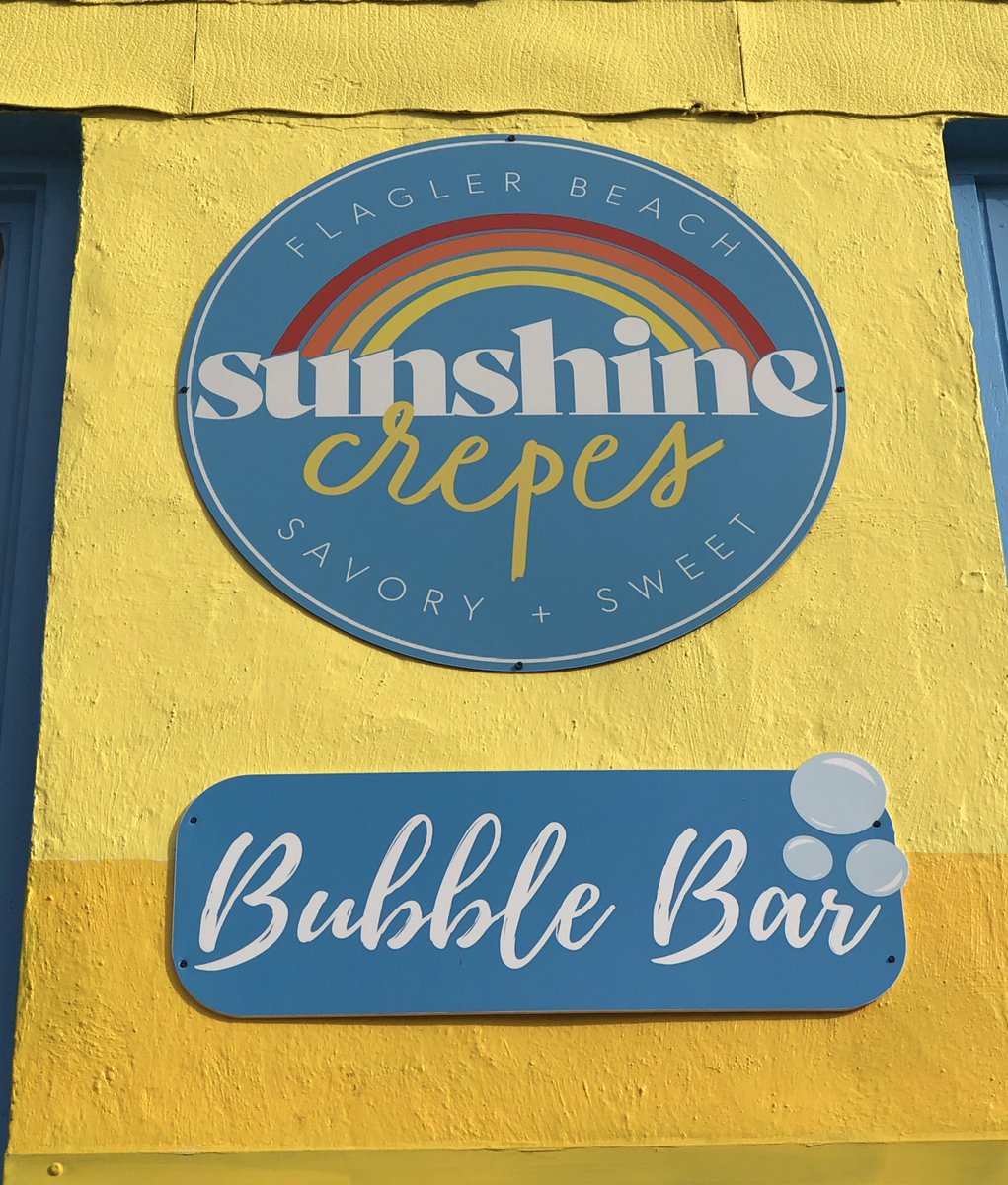 EvanaFretterd's tweet photo. Sometimes it’s still crazy to me that I live somewhere that is literally like being on vacay. Enjoyed a delicious crepe and a watermelon Boba drink  #FlaglerOwned Sunshine Crepe with the fam. &amp; spotted @FPCSGA prez @raygiaccone hard at work. #lovemytown #familysummerfun https://t.co/4TxZ6Mkcn2