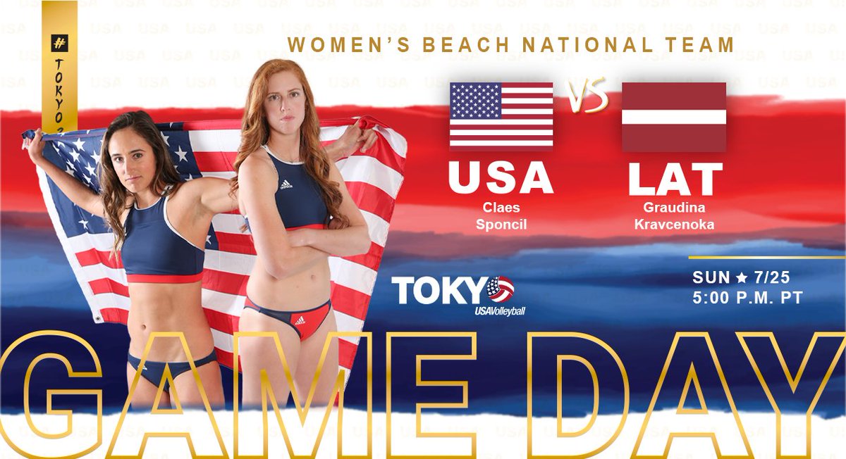 🚨Olympic Debut Alert!🚨
<a href="/kellyclaes3/">Kelly Claes</a> &amp; <a href="/SSponcil/">Sarah Sponcil</a> are making their Olympic debuts RIGHT NOW! Watch live on USA Network or on delay on NBC

Match Center: go.usav.org/21726clspLAT
Watch Live: go.usav.org/21726clspUSA