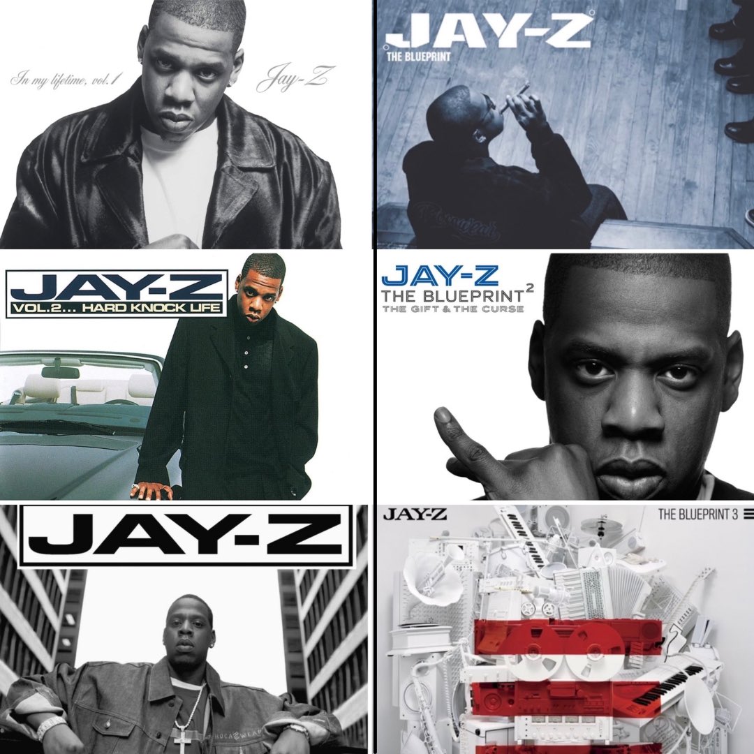 show me all jay z albums