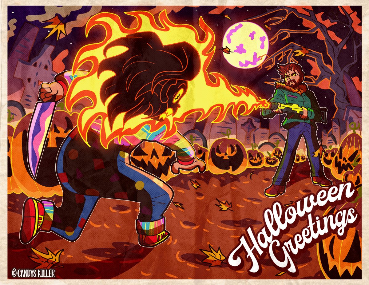 I´m so excited the series is gonna take place in Halloween season, reminds me this pic I did last year of Chucky and Andy fighting on a spooky field, I want that!!🧡
#Chucky #CHUCKYTVSERIES #halloween #ChildsPlay #AndyBarclay #CandysKiller #DonMancini #AlexVincent
