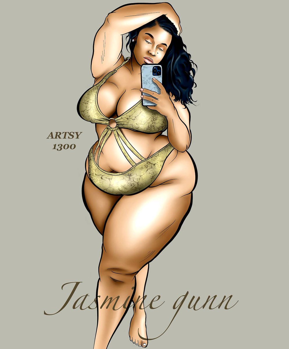 artsy1300's tweet photo. Ya'll gotta check @JasmineGunn91 !!!! #Golden #artsy #artnerd #blerd #Blerdcon #melaninpoppin #dopeart #CurvyGirlsRock #curvyconfidence #fullfiguredmodel https://t.co/ilOgvZqIcY