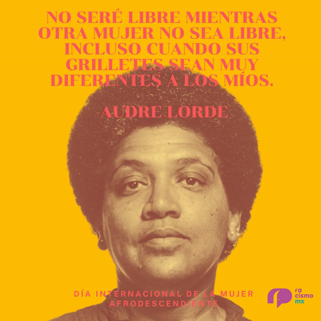 Hoy conmemoramos el Día Internacional de las Mujeres Afrodescendientes, su poder en la lucha antirracista y sobre todo en la lucha antipatriarcal. 

#DiaInternacionalDeLaMujerNegraLatinoamericanayCaribeña #DíaInternacionalDeLaMujerAfrodescendiente