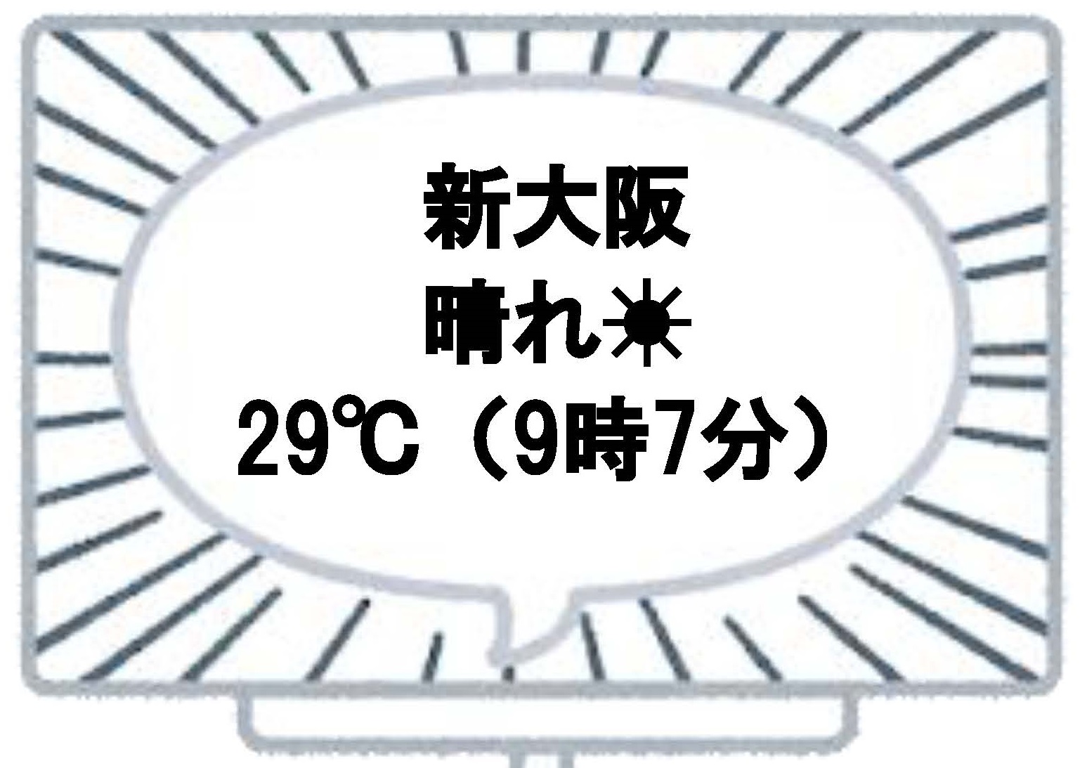 ナリコマグループ 公式 おはようございます 7月26日 月 新大阪は晴れ 29 ４連休明け 皆様のテンションはいかがでしょうか 熱中症警戒アラートが６県に対して発表されています 出来る対策をして楽しい１日になりますように 企業公式が毎朝