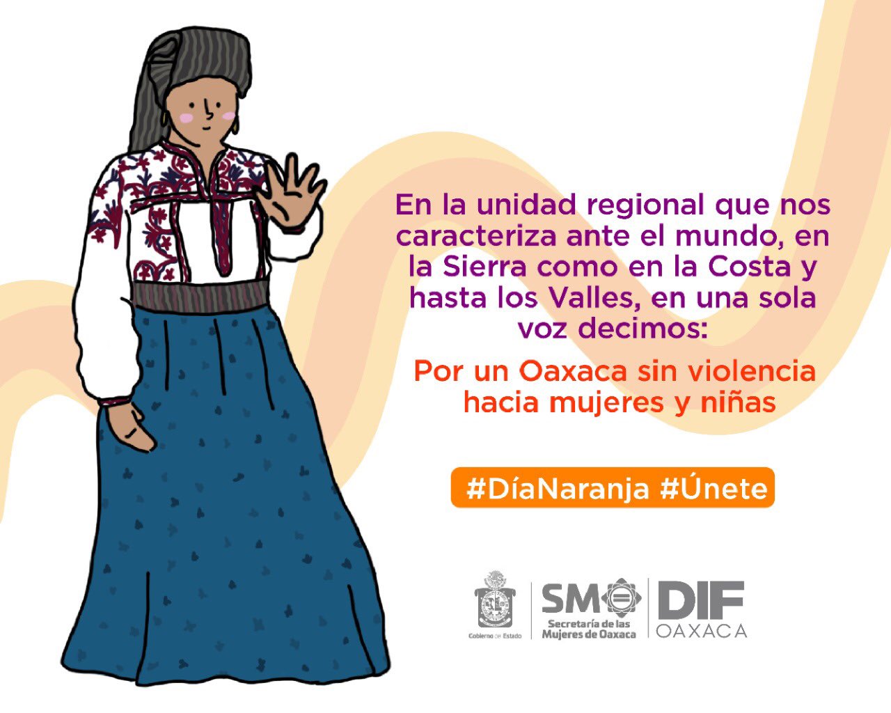 DIF Oaxaca в Twitter: „Pongamos un alto a la violencia de género; este  #DíaNaranja hagamos equipo para crear conciencia y erradicar la violencia  de género hacia mujeres y niñas de todo el