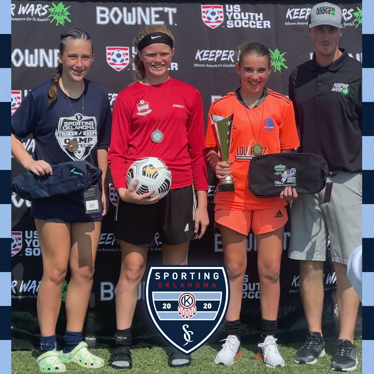 SportingOK_08G's tweet photo. Congratulations @PaisleyTrammel!!! 

3rd Place @KeeperWars Nationals

#ThatsMyKeeper #SportingFamily @Sporting_OK https://t.co/RCYPDU6p2J