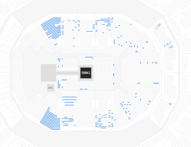 WrestleTix's tweet photo. WWE Supershow Final Count
Today • 7:00 PM
KFC Yum! Center, Louisville, KY

Estimated Capacity => 6,961
Tickets Distributed => 6,033 (87%)

2 new sections added late. This show moved a lot of tickets since the Cena announcement (after a slow start)
https://t.co/yRCOtL75Yu https://t.co/KF4rLYaOkS
