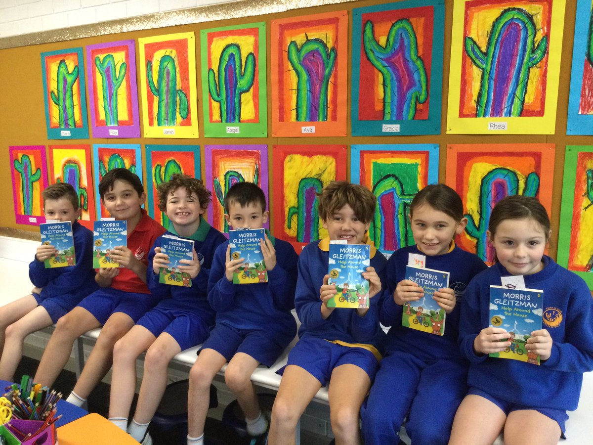 Week 1 in Year 3 saw us create some beautiful artwork and we started reading our novel, Help Around the House by Morris Gleitzman. We’ve had a great start to Term 3!