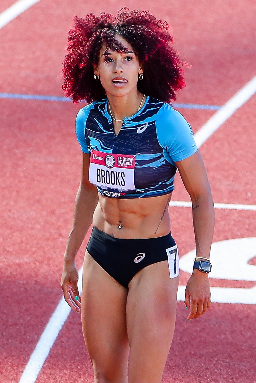 Brooks track and clearance field