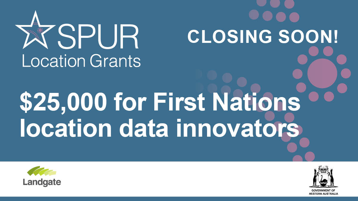 Applications are closing soon for the 2021 SPUR Location Grants Program! Land and property data entrepreneurs can receive $25,000 and training with WA government. qoo.ly/3daeb4