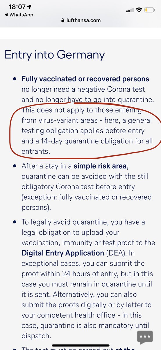 engfragui's tweet photo. @Lufthansa_USA Thank you! I did look at the link you shared, but cannot understand which ones are the so-called “virus-variant areas”. It doesn’t seem to be explained anywhere. If you have this information, please let me know. If not, have a nice rest of your day! https://t.co/vBiL2EOaiJ