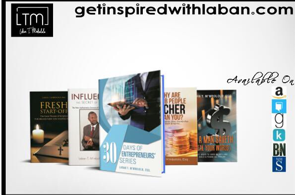 Thank YOU, I’ve authored 23 books; 5 published. Save time, read practical Business & Sales guides packed with inspiring quotes on getinspiredwithlaban.com Check podcast interview for writing tips youtu.be/vJKsbE0e8xg & TV Interview on Entrepreneurship youtu.be/d5Vfk9nW688